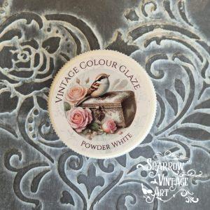 Vintage Colour Glaze - Powder White